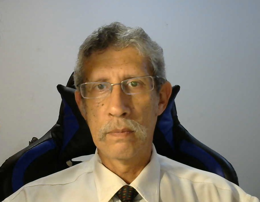 Antônio A. C. Guimarães em um webinar.